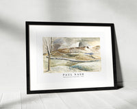 Paul Nash - Moonrise over Cleeve Hill (1945)