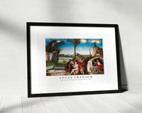 Lucas Cranach - Law and Grace; Damnation and Salvation (1529)