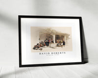 David Roberts - The coffee shop-1796-1864