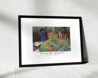 Claude Monet - Rounded Flower Bed 1876