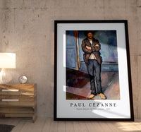 Paul Cezanne - Paysan debout, les bras croisés 1895