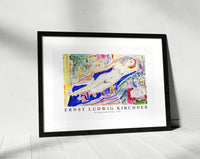 Ernst Ludwig Kirchner - Reclining Female Nude 1923