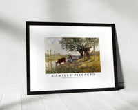 Camille Pissarro - Countryside near Grez-sur-Loing 1889