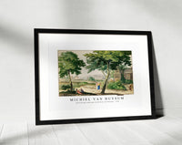 Michiel Van Huysum - Italianizing landscape by Michiel van Huysum (1744)