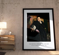 Jacques Emile Blanche - Portrait of Madame Emile Blanche (1890)