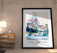 Paul Cezanne - Church at Montigny-sur-Loing (L'Église de Montigny-sur-Loing) 1898