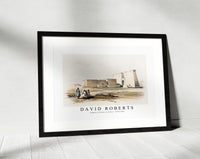 David Roberts - Temple of Dakka in Nubia-1796-1864