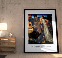 Sir Edward Burne Jones - King Mark and La Belle Iseult (1862)