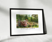 winslow homer - Feeding Time-1878