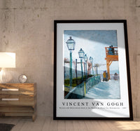 Vincent Van Gogh - Terrace and Observation Deck at the Moulin de Blute-Fin, Montmartre 1887