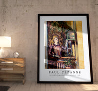 Paul Cezanne - Girl with Birdcage (Jeune fille à la volière) 1888