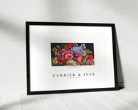 Currier & Ives - Flower basket-1872