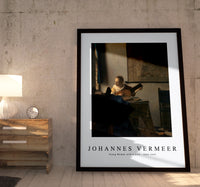 Johannes Vermeer - Young Woman with a Lute 1662-1663