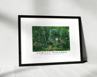 Camille  Pissarro - Edge of the Woods Near L'Hermitage, Pontoise 1879