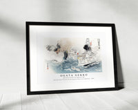 Ogata Gekko - Depiction of the Sino-Japanese War and the Great Victory of the Japanese Navy near Dagushan (1894)