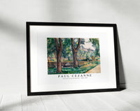 Paul Cezanne - The Pool at Jas de Bouffan 1885-1886