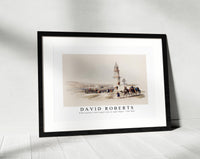 David Roberts - Siout (assiut) is the largest town in upper Egypt-1796-1864