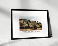 Vincent Van Gogh - A Peasant Woman Digging in Front of Her Cottage (c.1885)