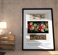 Sir Matthew Digby Wyatt - Coventry ribbon and specimens of ribbons 1820-1877