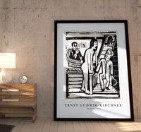 Ernst Ludwig Kirchner - The Visit 1923