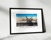 Goyo Hashiguchi - Evening Moon Over Kobe  1920