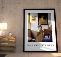 Johannes Vermeer - Lady Standing at a Virginal 1670-1672