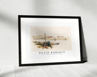 David Roberts - Ruins of Luxor from the southwest-1796-1864