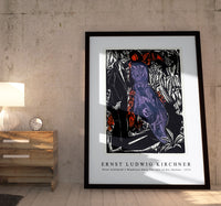 Ernst Ludwig Kirchner - Peter Schlemihl's Wondrous Story The Sale of His Shadow 1915