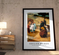 Odilon Redon - Alexander and Bucephalus 1861-1862