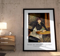 Henri De Toulouse–Lautrec - A la Bastille (Jeanne Wenz) 1888