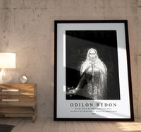 Odilon Redon - And He Had in His Right Hand Seven Stars, and Out of His Mouth Went a Sharp Two-Edged Sword 1899