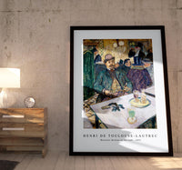 Henri De Toulouse–Lautrec - Monsieur Boileau at the Café 1893