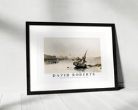 David roberts - Approach to the Fortress of Ibrim-1796-1864