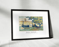 Paul Signac-Saint – Tropez (The Port of St. Tropez) (1894)