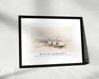 David Roberts - Temple of Isis on the roof of the great temple of Dendera (Dandara)-1796-1864