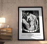 Ernst Ludwig Kirchner - Female Nude 1908