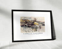 Camille Pissarro - Corneille Bridge in Rouen 18330-1903