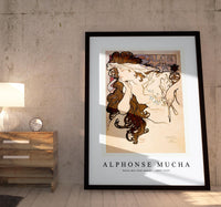 Alphonse Mucha - Salon des Cent poster 1869-1939