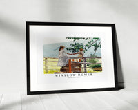 winslow homer - On the Stile-1878