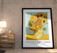 Vincent Van Gogh - Vase with Twelve Sunflowers 1888-1889