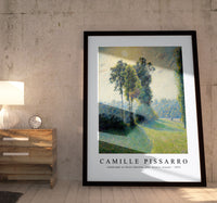 Camille Pissarro - Landscape at Saint-Charles, near Gisors, Sunset 1891