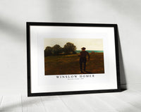 winslow homer - Man with a Scythe -1869