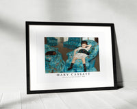 Mary Cassatt - Little Girl in a Blue Armchair 1878