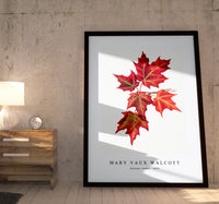 Mary Vaux Walcott - Autumn Leafes  (1874)