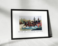 Henri De Toulouse–Lautrec - Nice souvenir of the promenade des Anglais 1880