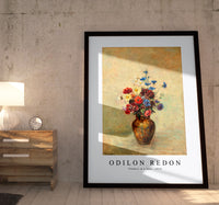 Odilon Redon - Flowers in a Vase 1910