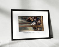 Sir Edward Burne Jones - The Briar Rose Series - Study for 'The Garden Court' (1889)