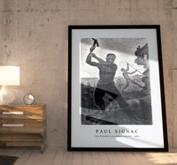 Paul Signac - The Wreckers (Les Démolisseurs) (1896)