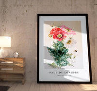 Paul de Longpre - Poppies and Bees (1906)