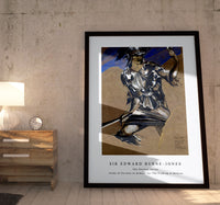 Sir Edward Burne Jones - The Perseus Series - Study of Perseus in Armour for The Finding of Medusa painting in high resolution by Sir Edward Burne–Jones